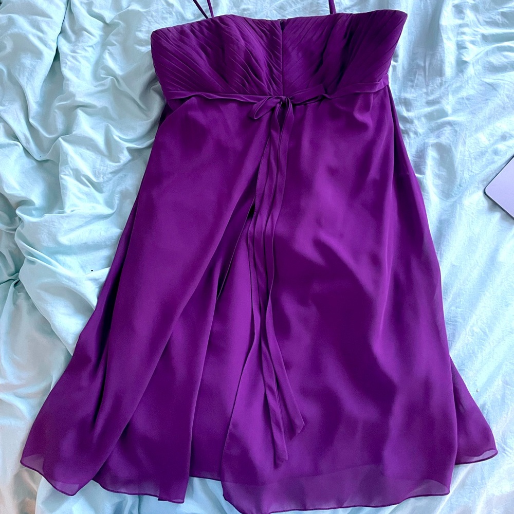 Cute purple grad or prom dress